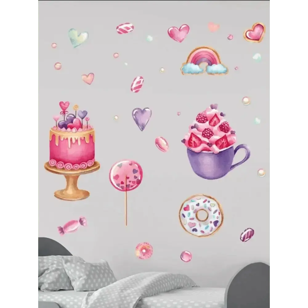Sweet Treats Wall Sticker Set for Fun Spaces - Easy do Wall do