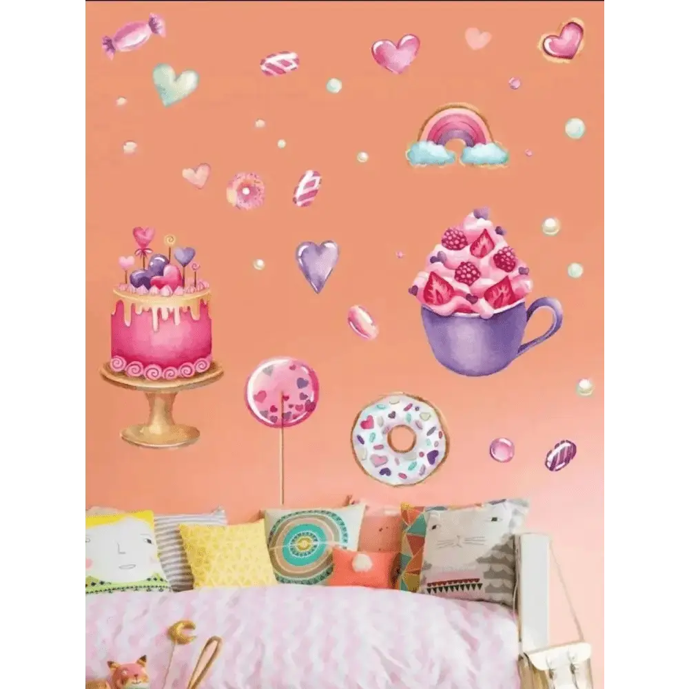 Sweet Treats Wall Sticker Set for Fun Spaces - Easy do Wall do
