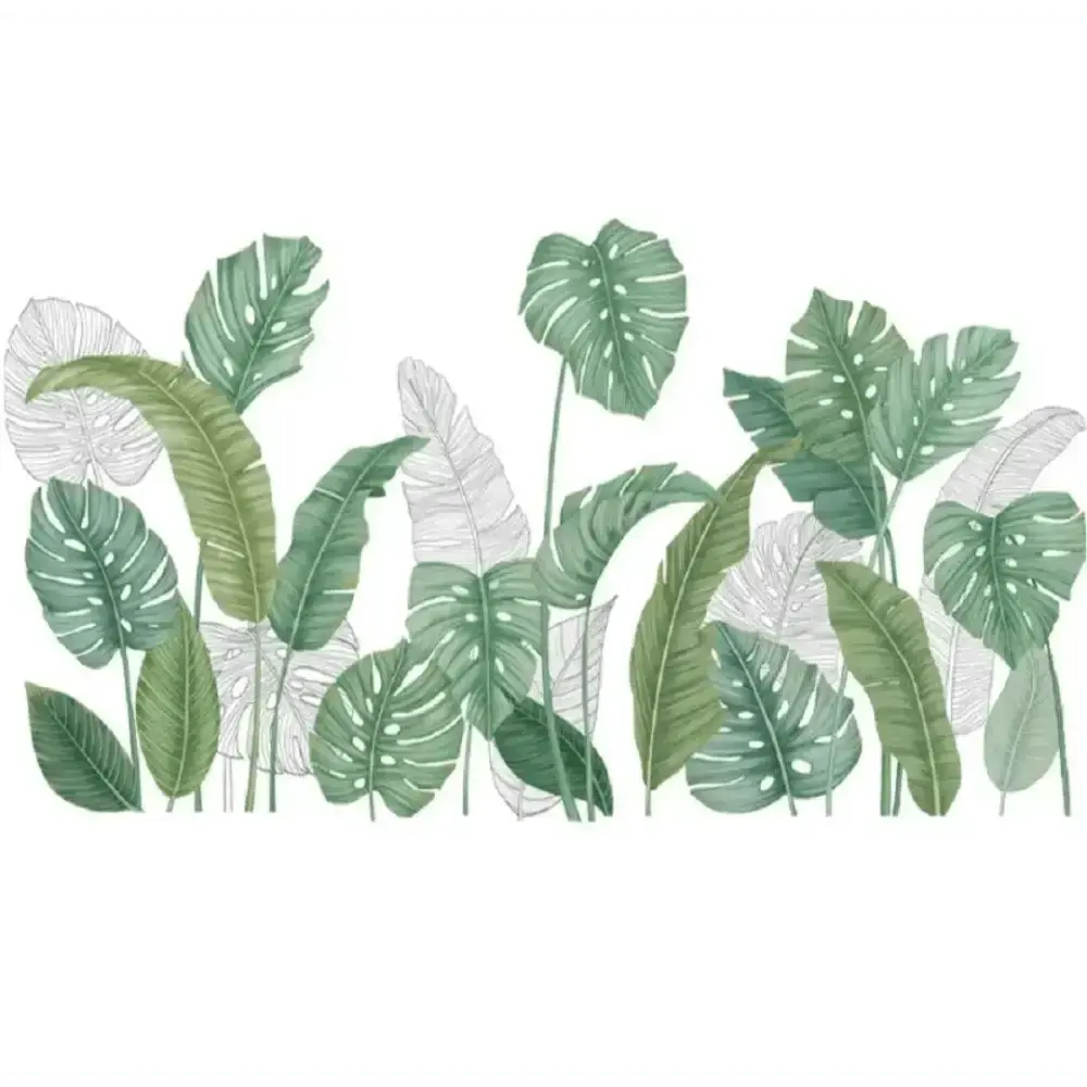 Tropical Leaf Wall Stickers for Nature - Inspired Spaces - Easy do Wall do