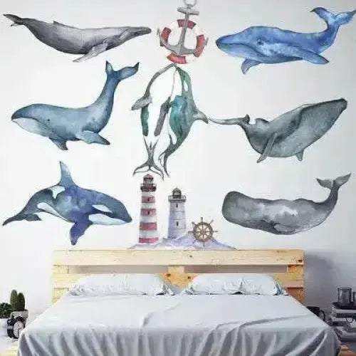 Underwater Adventure Wall Stickers Set | Ocean Decor for Kids - Easy do Wall do