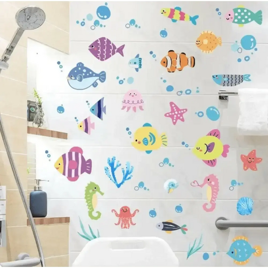 Underwater Friends Wall Stickers for Fun and Creative Kids' Rooms - Easy do Wall do