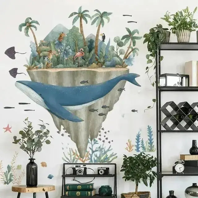Underwater Paradise Wall Stickers - Vibrant and Playful Wall Decor - Easy do Wall do