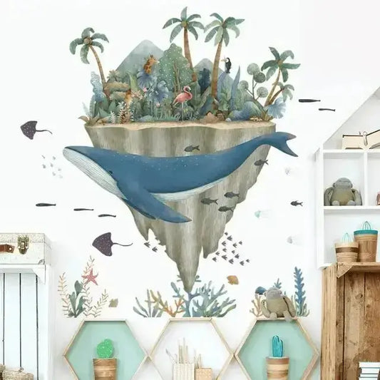 Underwater Paradise Wall Stickers - Vibrant and Playful Wall Decor - Easy do Wall do