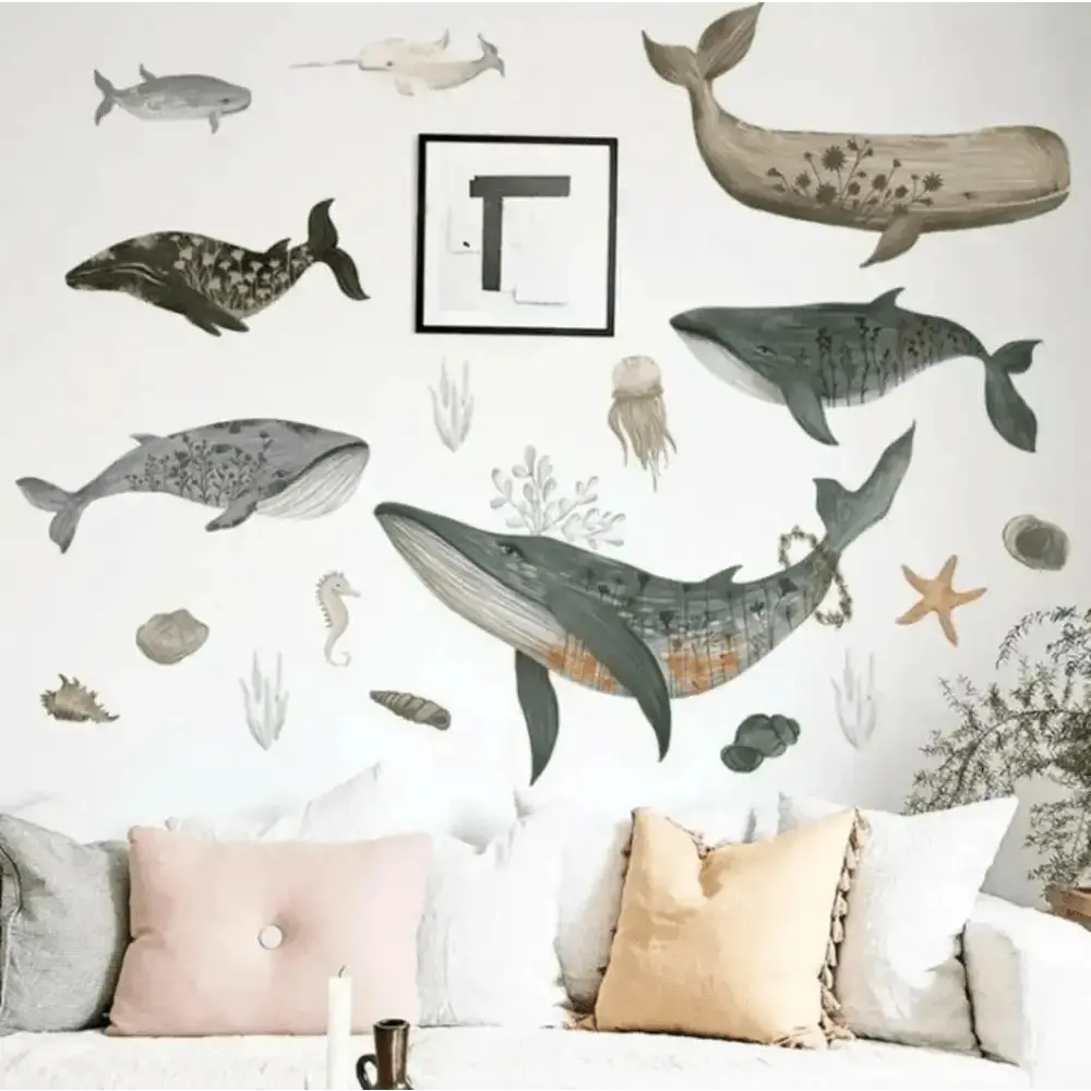 Underwater World Wall Sticker Set for Kids - Easy do Wall do