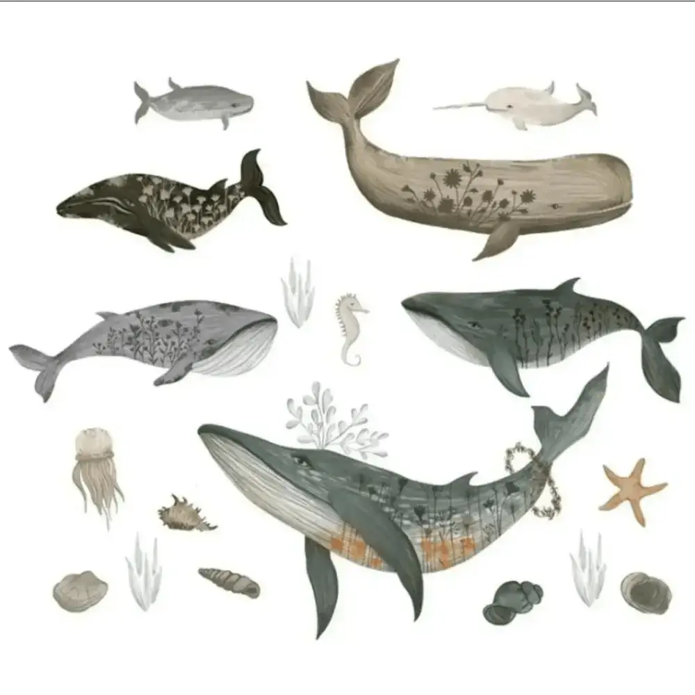 Underwater World Wall Sticker Set for Kids - Easy do Wall do