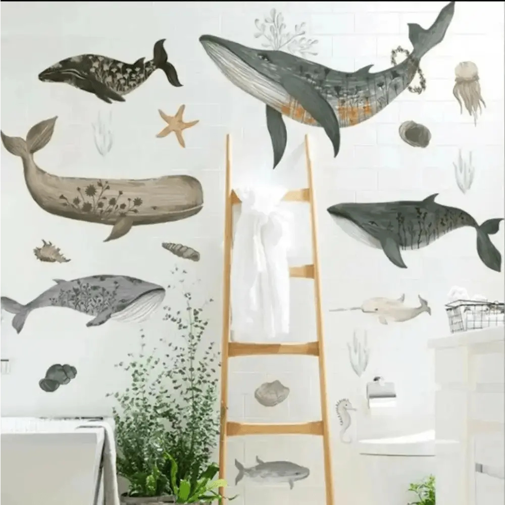 Underwater World Wall Sticker Set for Kids - Easy do Wall do
