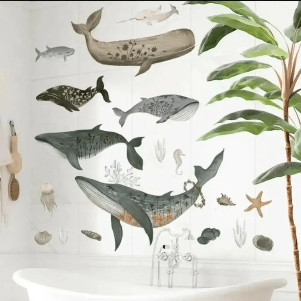 Underwater World Wall Sticker Set for Kids - Easy do Wall do