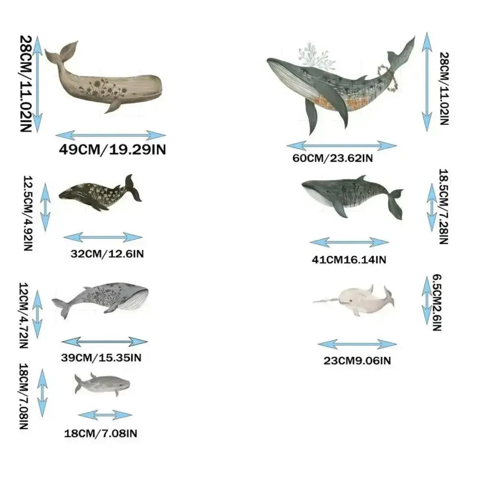 Underwater World Wall Sticker Set for Kids - Easy do Wall do