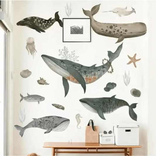 Underwater World Wall Sticker Set for Kids - Easy do Wall do