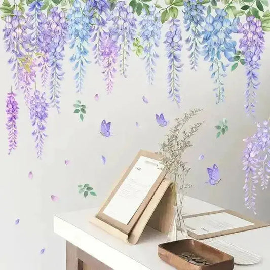 Wisteria Wall Stickers for Elegant Spaces - Easy do Wall do