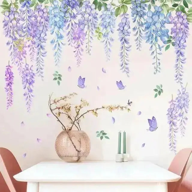 Wisteria Wall Stickers for Elegant Spaces - Easy do Wall do