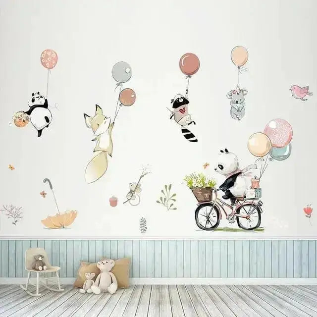 Balloon Animal Wall Stickers for Kids' Rooms - Easy do Wall do