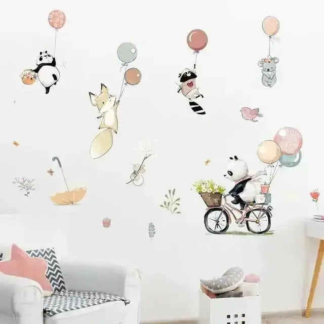 Balloon Animal Wall Stickers for Kids' Rooms - Easy do Wall do