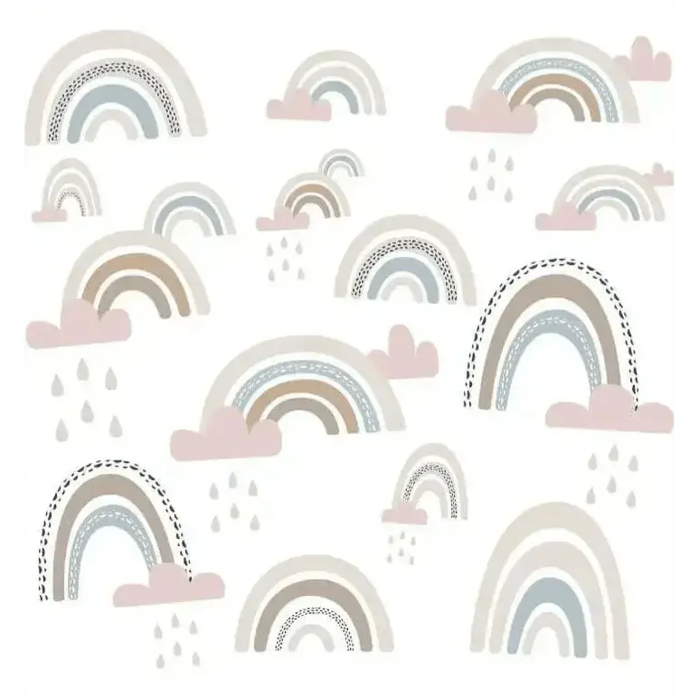 Boho Rainbow Wall Decals for Dreamy Kids' Rooms - Easy do Wall do
