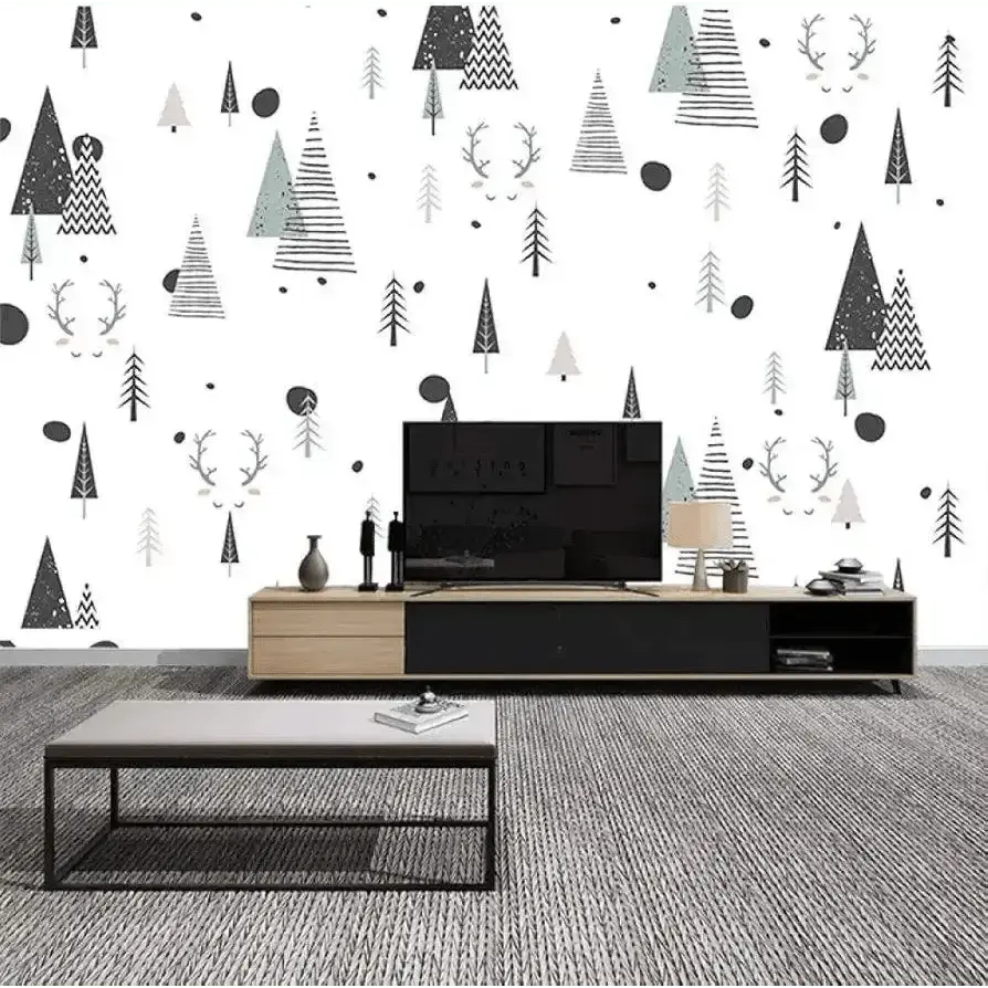 Forest Adventure Wall Mural for Kids' Rooms - Easy do Wall do