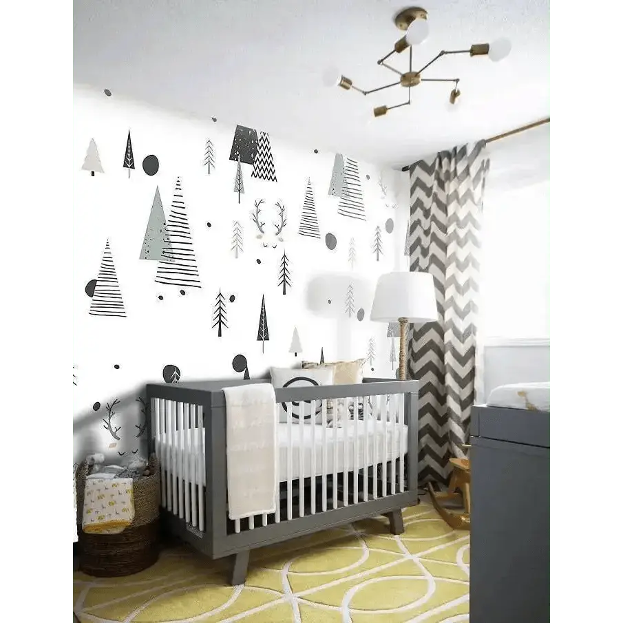 Forest Adventure Wall Mural for Kids' Rooms - Easy do Wall do