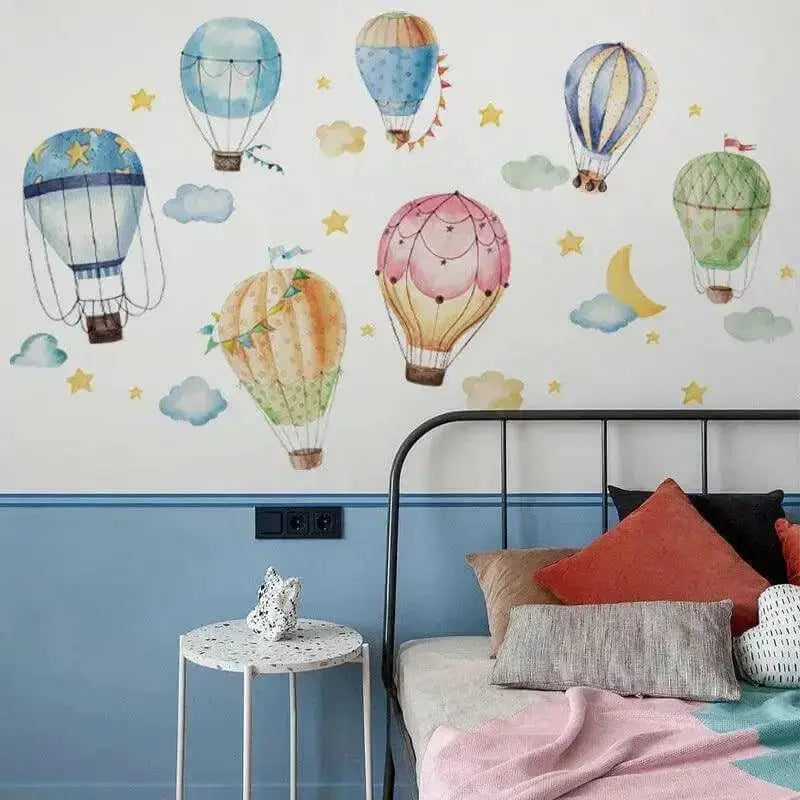 Hot Air Balloon Wall Stickers Lebanon - Dreamy Decor for Kids' Rooms - Easy do Wall do
