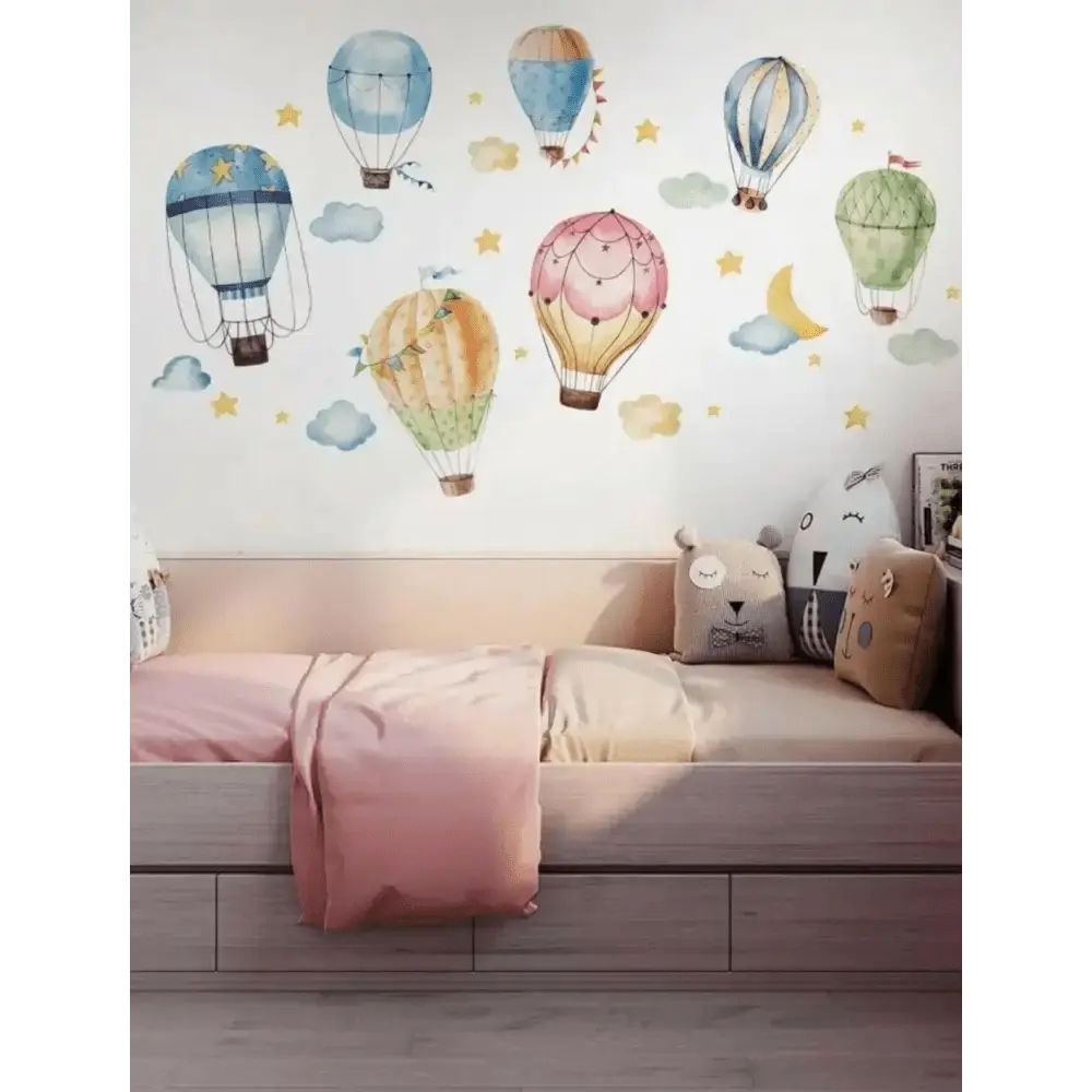 Hot Air Balloon Wall Stickers Lebanon - Dreamy Decor for Kids' Rooms - Easy do Wall do