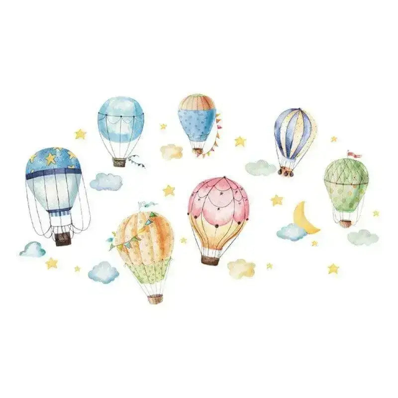 Hot Air Balloon Wall Stickers Lebanon - Dreamy Decor for Kids' Rooms - Easy do Wall do
