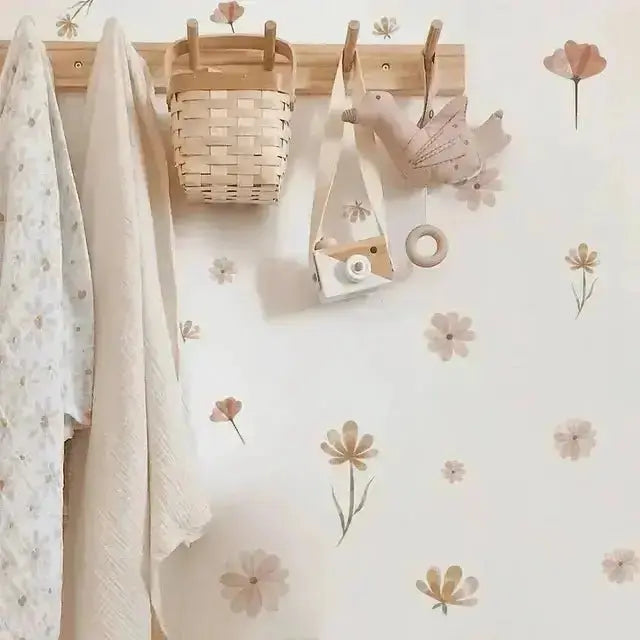 Pastel Floral Wall Stickers for Elegant Wall Decor in Lebanon - Easy do Wall do