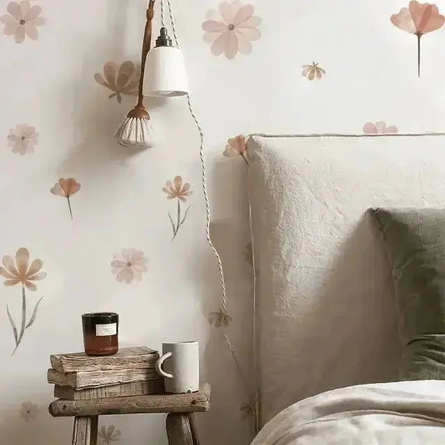 Pastel Floral Wall Stickers for Elegant Wall Decor in Lebanon - Easy do Wall do