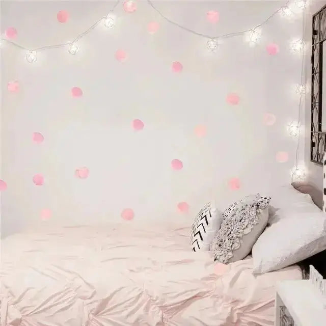 Pink Dots Wall Stickers for Elegant Spaces - Easy do Wall do