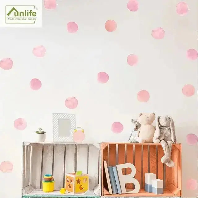 Pink Dots Wall Stickers for Elegant Spaces - Easy do Wall do