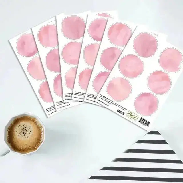 Pink Dots Wall Stickers for Elegant Spaces - Easy do Wall do
