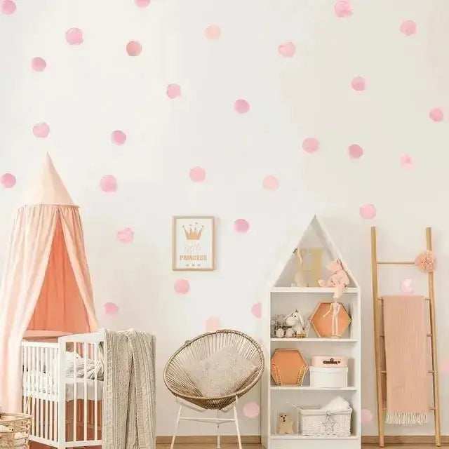 Pink Dots Wall Stickers for Elegant Spaces - Easy do Wall do