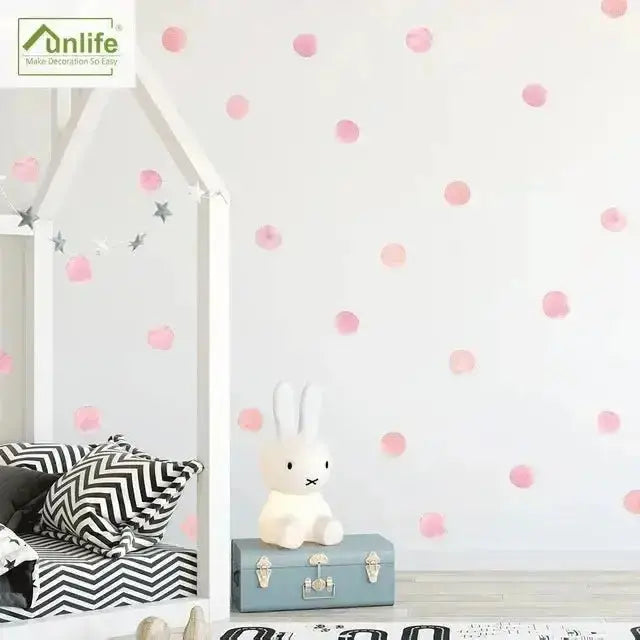 Pink Dots Wall Stickers for Elegant Spaces - Easy do Wall do
