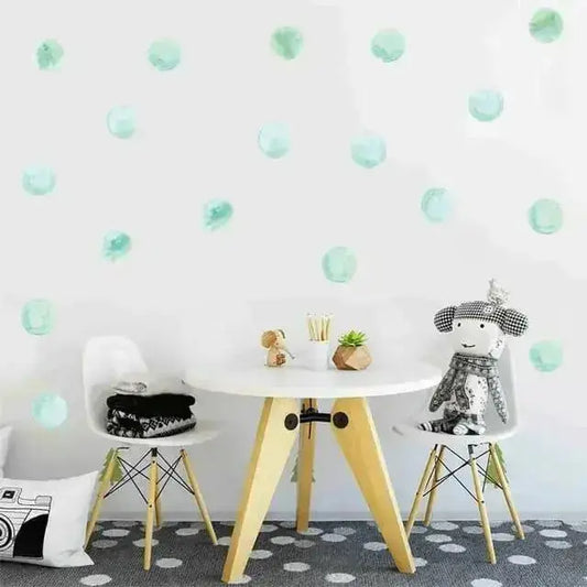 Polka Dot Wall Decals - Fun Decor for Kids’ Rooms and Nurseries - Easy do Wall do