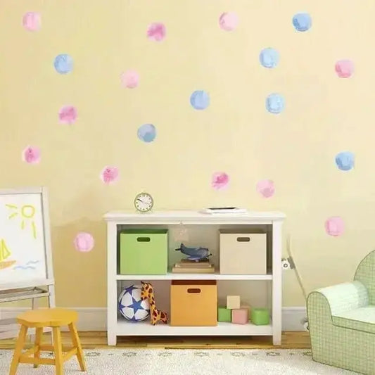 Polka Dot Wall Stickers - Fun & Stylish Kids’ Room Decor - Easy do Wall do