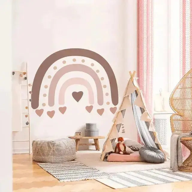 Rainbow Wall Stickers for Nursery and Kids' Rooms - Easy do Wall do