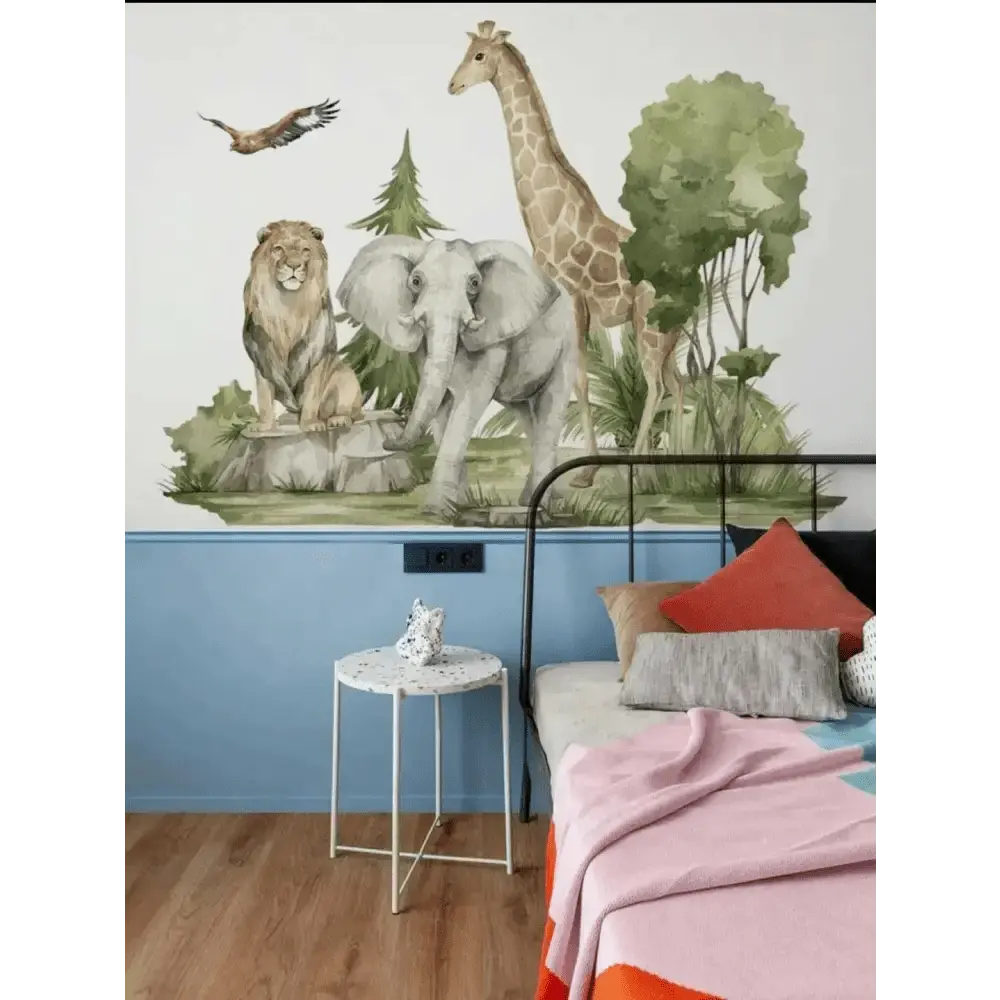 Safari Adventure Wall Stickers for Creative Home Decor - Easy do Wall do